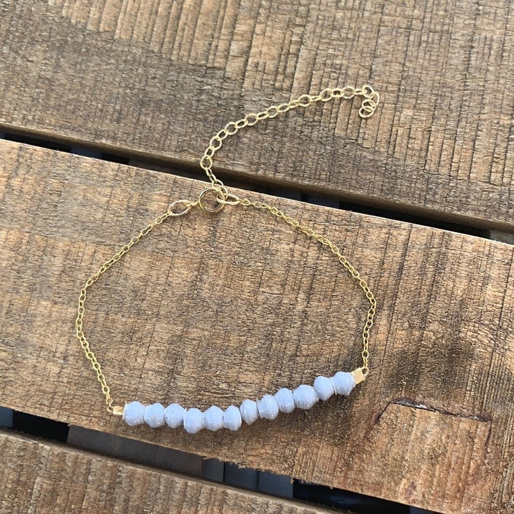 NWT 31 Bits Lana Bracelet, Grey
